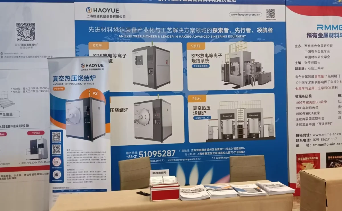 HAOYUE Presents at the 16th National Materials Science Deans Forum, Showcasing Advanced Vacuum Sintering Technology - Haoyue Vacuum Sintering Furnace HAOYUE Technology team presenting at the 16th National Materials Science Deans Forum