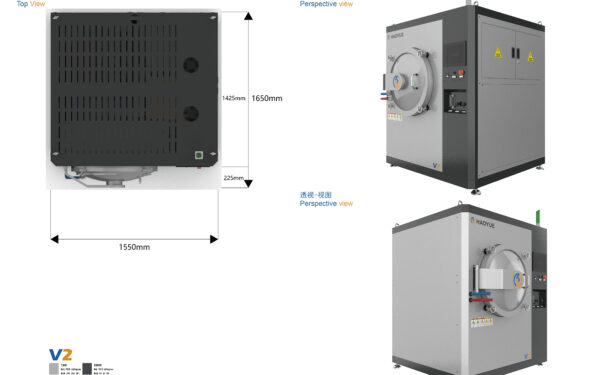 Horno de vacío a escala de laboratorio HAOYUE