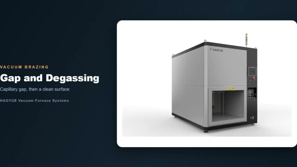 Vacuum Brazing Furnace Explained | HAOYUE H Series Vacuum Hydrogen Furnace (1300 °C) - HaoYue Technology HAOYUE H series vacuum hydrogen brazing furnace, molybdenum hot zone, 1300 °C
